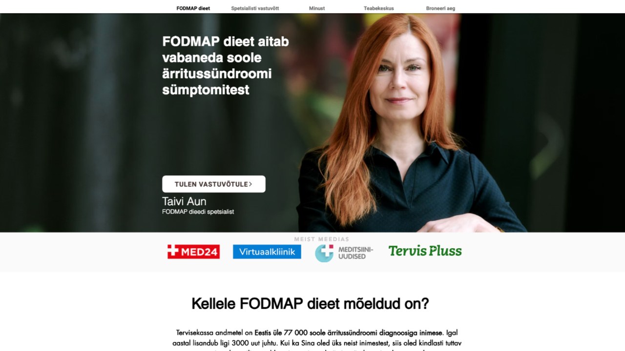 FODMAP.ee veebileht